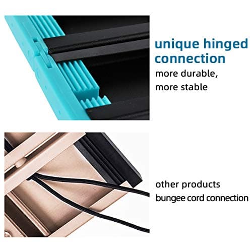 ROCK CLOUD Folding Beach Table Aluminum Portable Camping Table Ultralight Mini with Carry Bag for Picnic Camping Hiking Backpacking — view 4