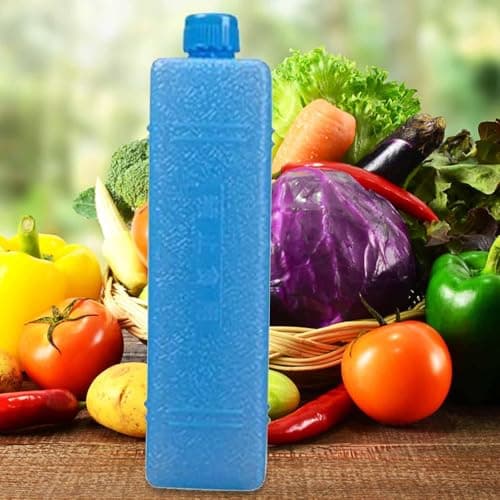 10 Packs For Cool Box - 16x4cm Air Conditioner Ice Packs, Reusable Cooler Ice PacksFor Air Conditioner, Long Lasting Freezer Blocks For Cooler Bag, Portable Ices Boxes For Camping Picnic Travel Beach — view 6