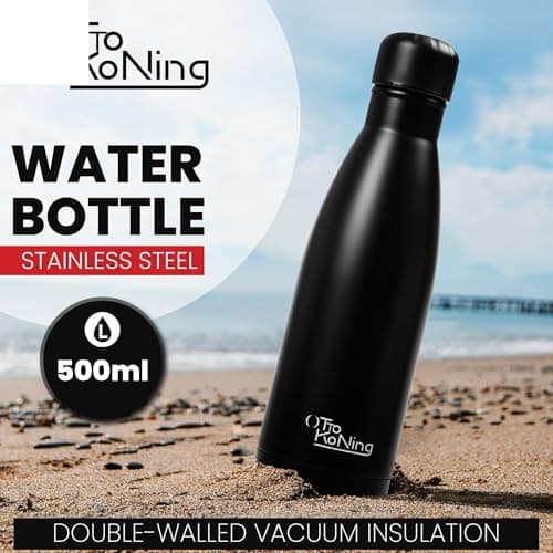 OTTO KONING Water Bottle 500ml Insulated Stainless Steel Flask — view 2