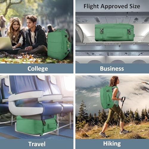 Taygeer Ryanair Cabin Bags 40x30x20 Underseat, Travel Backpack Cabin Size — view 6