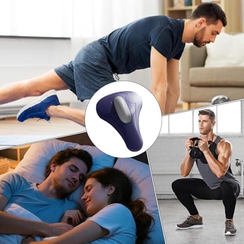 Floor Muscle Trainer – USB-C Rechargeable Compact Frame, Adjustable Core Activation Set, Focused Body Control Kit, Reinforced Stamina Aid Method | for Home Fitness Yoga Travel Dorm Indoor Use — view 4