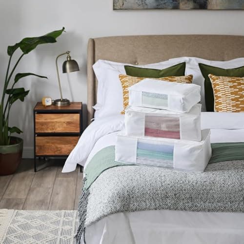 Hayden Hill Luxury Organic Cotton Sweater Storage Bag For Cashmere 15 Inch — view 2
