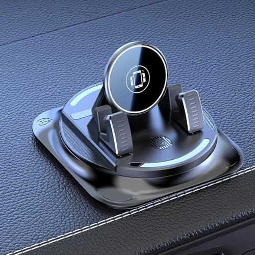 360° Dashboard Car Phone Holder with Quick Release, Strong Suction Cup and Universal Fit, Compatible with All Phones, Windshield Adhesive Mount — view 5