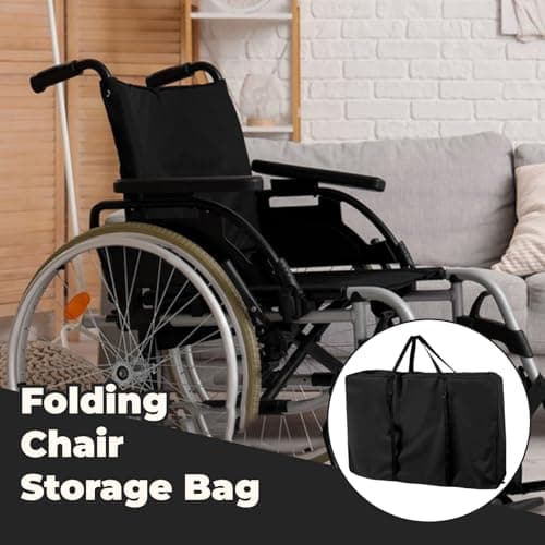 Baoblaze Folding Chair Storage Bag, Garden Cushion Bags, 210D Oxford Cloth — view 6