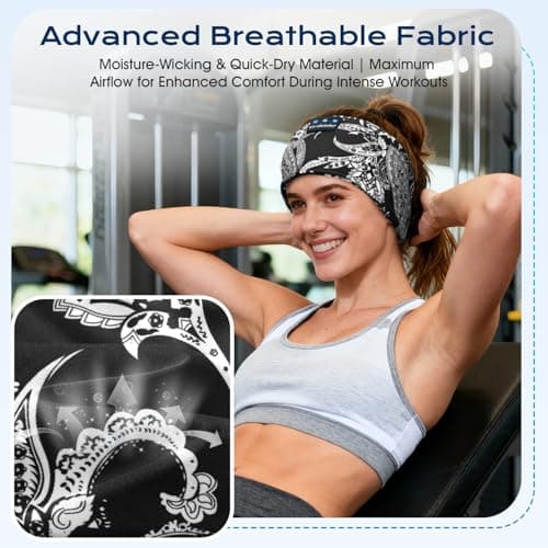LC-dolida Sleep Headphones Headband with HiFi Speakers for Travel & Yoga — view 5