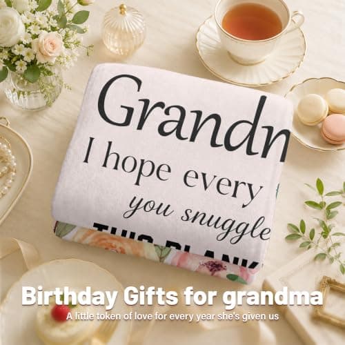 CSSGUOTOU Grandma Birthday Gifts, Grandma Gifts Throw Blanket 150x130cm — view 3