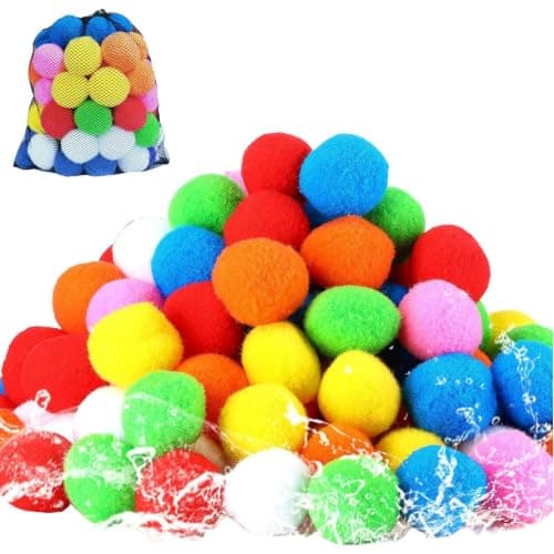 Water Balloon Balls, Quick Fill Splash Toy, Summer Outdoor Game Set