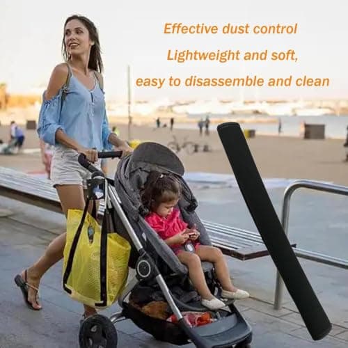Stroller Handle Protector,Universal Pushchair Grip Cover,Anti Slip Comfort — view 2