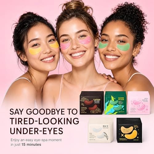 25Pairs Collagen Eye Patches for Dark Circles, Pamper Gifts for Women — view 2