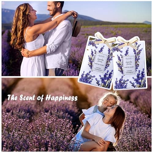 Lavender Scented Sachets, Air Fresheners, Lavender bags for Wardrobes — view 3