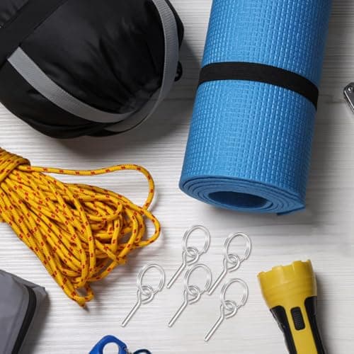 12pcs Tent Ring and Pin Connectors for Outdoor Camping Travel — view 6