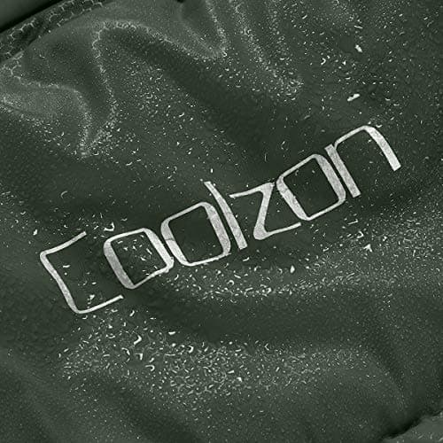 Coolzon Outdoor Sleeping Bag for Camping, for 3-4 Seasons, Adult Blanket, Small Packed Size, Ultralight Carry Bag, Soft, Thick and Warm, for Outdoor Camping, Travel, Hiking, Green — view 5
