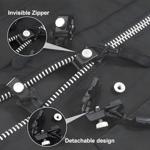 9PCS Zipper Repair Kit Zip Fixer Pull Universal Replacement Slider 3 Sizes #3#5#7#8#10 Easy Clip-On Zips Extension for Jackets Coats Luggage Backpacks Tents Jeans Tool-Free Instant Fix for Broken — view 6