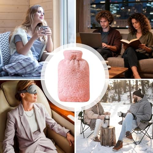Warm Water Bottle 1L Leakproof Reusable — view 4