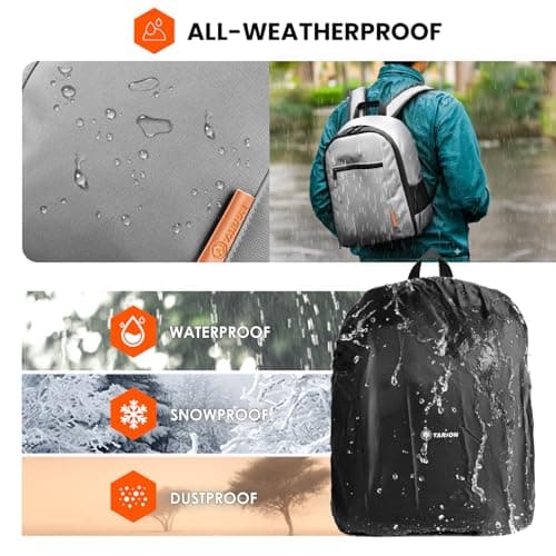 TARION Camera Bag Backpack Medium -Waterproof Photography 14" Laptop Sleeve — view 5