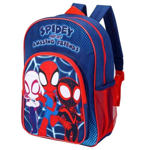 Spidey and His Amazing Friends Kids Backpack, Lightweight School Travel Bag