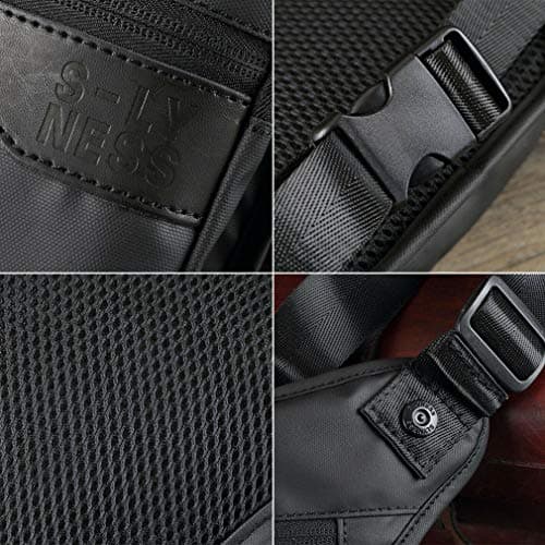 Oxford Hiking Waist Pack Drop Leg Bag for Men Women Travel Outdoor Sports Camping Fishing Motorcycle Riding Multi-Purpose Hip Bum Belt Crossbody Shoulder Fanny Pouch — view 4