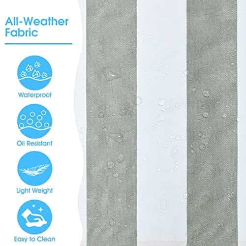oscaurt Large Beach Bag Waterproof Beach Tote with Zip and Rope Handle Summer Holiday Essentials Travel Bag Shopping Shoulder Handbags for Pool Gym Picnic — view 5