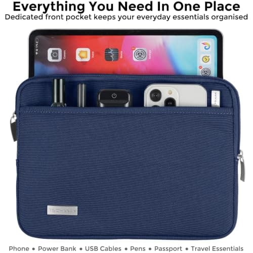 TECHGEAR Shockproof Water-Resistant Tablet Sleeve 9-11" for iPad Galaxy Tab — view 3