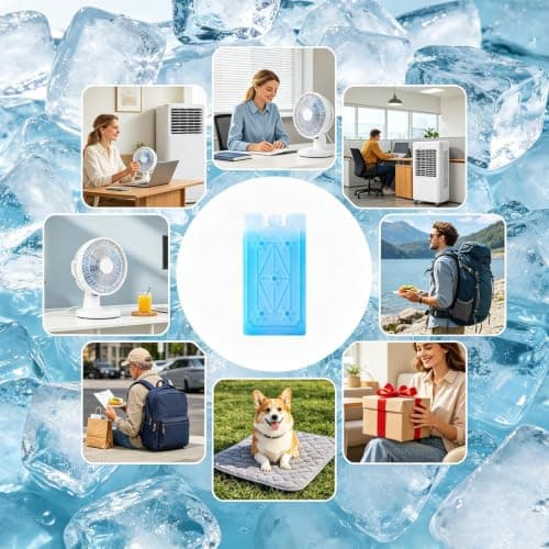 Reusable Ice Packs - Long-Lasting Freezer Blocks for Coolers and Food — view 5