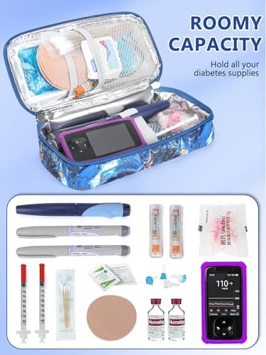 YOUSHARES Injection Cooler Travel Case with Temp Display for Monjaro Pens — view 3
