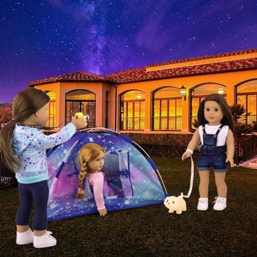 ZITA ELEMENT 18 Inch Doll Camping Tent Set and Accessories — view 3