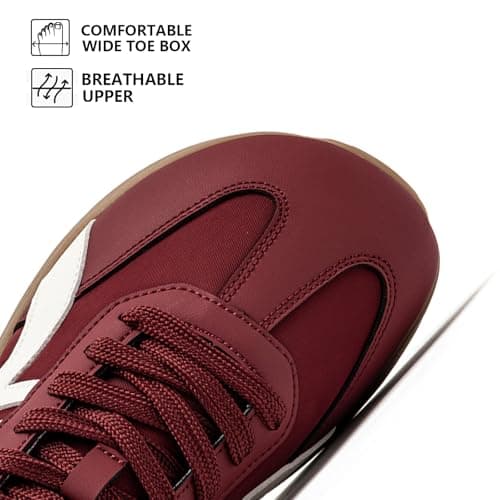 HOBIBEAR Women Barefoot Shoes, Men Wide Toe Box, Lightweight Trainers Red — view 2