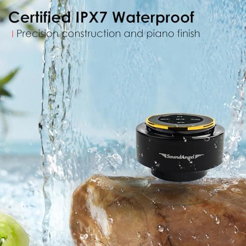Xleader Pro Shower Speaker (Upgraded) Certified IPX7 Waterproof Bluetooth — view 5