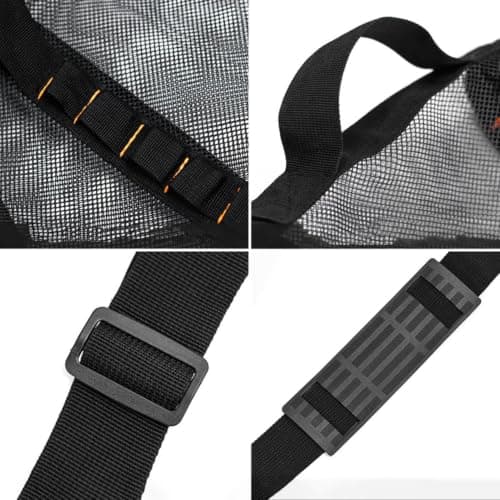 Mesh Dive Bag, Large Mesh Duffle Bag for Dive or Snorkel Equipment, Mesh Gym Bag Mesh Duffle Bag Snorkel Bag, Diving Snorkel Gear Bags, Perfect for Travel Swim Gym — view 5