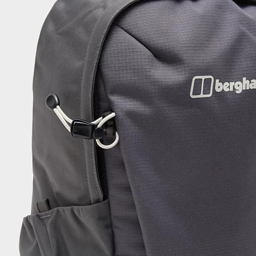 Berghaus 24/7 20L Rucksack with Laptop Sleeve & Walking Pole Holders, Hydration Compatible, Flow Technology, 45x23x22cm (Grey) — view 6
