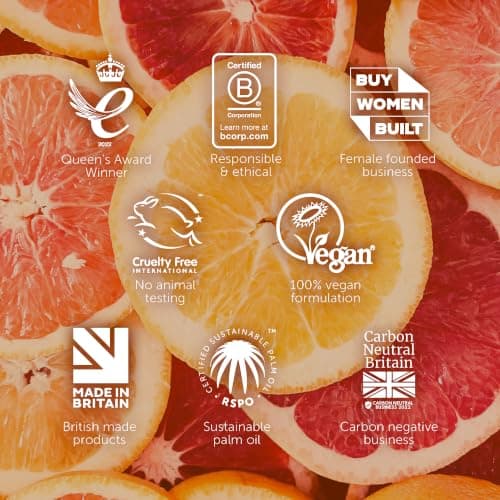 Little Soap Company Natural Range - Lemon Zest Soap Bar, 100g | Vegan, Cruelty Free & Antibacterial, No SLS or Parabens | Eco Friendly Body, Face & Hand Soap with Cleansing Lemon Essential Oils — view 6