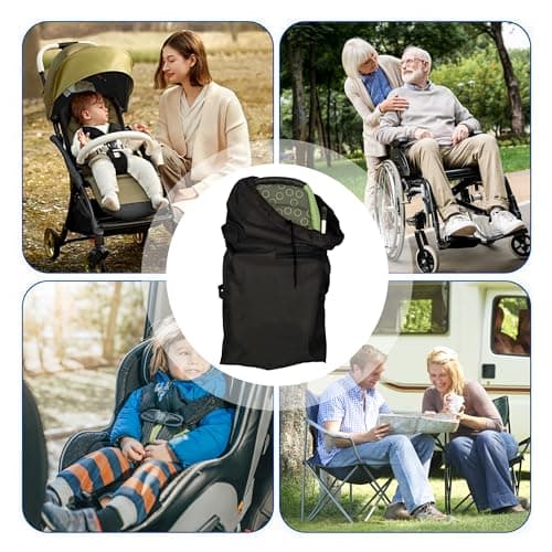 Stroller Travel Bag, 1PCS Pram Bag for Airplane Waterproof Gate Check Bags — view 4