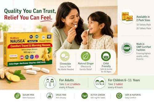 Travel Sickness Tablets - Sugar-Free Motion Sickness Tablets (20 Tablets) — view 5