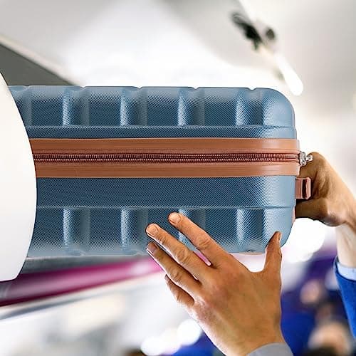 Flight Knight Cabin Suitcase 55x35x20, Carry On for Over 100 Airlines Like Ryanair, EasyJet, British Airways, Virgin Atlantic Lightweight Small Durable Cabin Bag, ABS Hard Shell, Hand Luggage — view 5