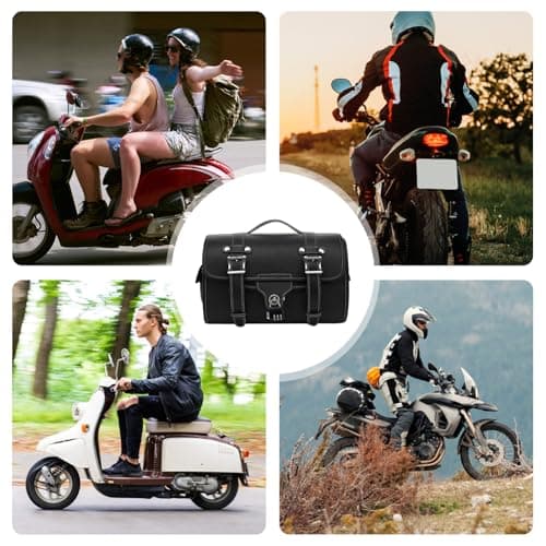 Motorcycle Rear Seat Bag Multifunctional Gear Luggage — view 4