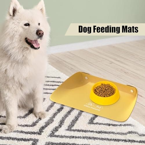 Cat Food Mat Puppy Water Feeding Placemat — view 2
