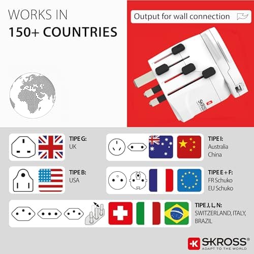 SKROSS PRO World & USB Travel Adapter — view 4