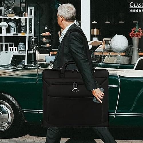 MATEIN Suit Carrier for Men, Travel Garment Bags with Strap for Business — view 2