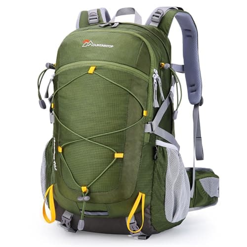 MOUNTAINTOP 40L Hiking Backpack Water Resistant Trekking Rucksack Unisex