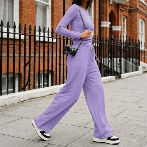 Womens Travel Outfits Two Piece for Airport and City Breaks — view 4