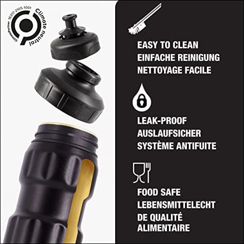 Sigg WMB Sports Touch Water Bottle (0.75 L), Pollutant-Free and Leak-Proof Metal Bottle, Lightweight Aluminium Bottle for Sports — view 3