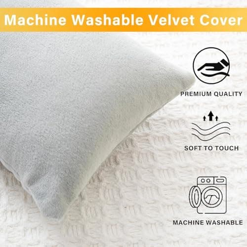 TaiBest 2 Pack Small Pillow, Memory Foam Mini 11 X 7 Inches for Travel, Sleeping, Nap and Neck, Knee, Lumbar Support, Tiny Pillow Cushion for Pet, Dogs(Grey) — view 4