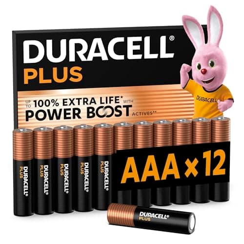 DURACELL Plus AAA Alkaline Batteries (12 Pack) 1.5V, LR03