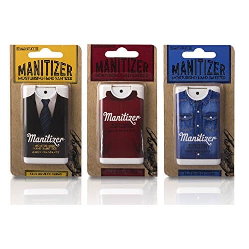 MAD BEAUTY POCKET SIZE PERSONAL HAND SANITIZER MANITIZER POCKET GIFT FOR HIM CHRISTMAS BIRTHDAY LEMON SCENT — view 3