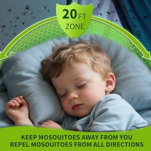 Ninoclar Mosquito Repellent Plug in,Insect Killer for Home&Travel-Odour-Free Plug-In Insect Repellent Unit-Knocks Down Mosquitoes,Midges,Flies on Contact (2 plug + 3 refills) — view 5