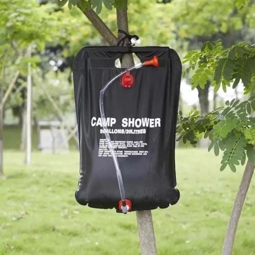 Garden Mile Solar Camping Shower 20L – Portable 5 Gallon Outdoor Shower Bag, Solar Heated Water Shower for Camping, Hiking, Beach & Travel Essentials — view 4