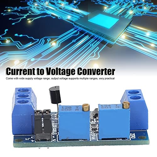 Zohisin Current Voltage Converter Module 0-20mA 4-20mA to 0-10V 0-5V 0-3.3V Signal Transmitter 4-20mA Signal Conversion Adjustable Zero Span Industrial Voltage Output Module 7-36V DC Input — view 4