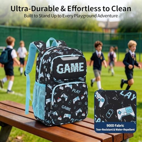 Bagseri School Bag for Boys 8-12 Years - Rucksack for Primary School — view 6
