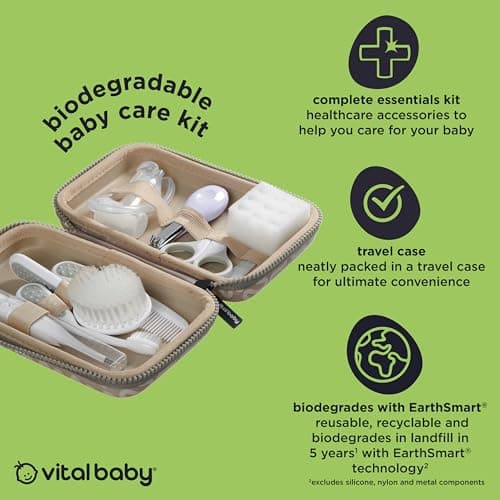 Vital Baby Healthcare Kit with Travel Case, 10pcs | Baby Care Essentials — view 3