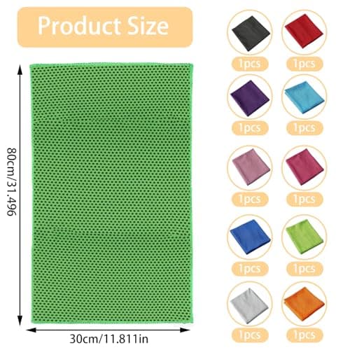 SGYKJ 10 Pcs Cooling Towels for Neck, Cool Towels for Neck, Sports Towel — view 2